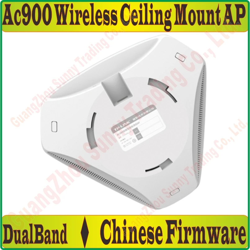 2 г+ 5 г Dual Band Беспроводной AP 900 Мбит/с ac900 indoor потолка AP 802.11b/G/N 11ac точка доступа Wi-Fi, POE Питание, 1000 м RJ45 Порты и разъёмы