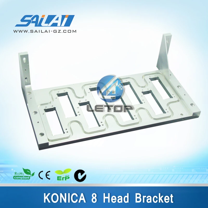

Good price!!!Inkjet printer metal bracket 8 head km512 for JHF inkjet printer