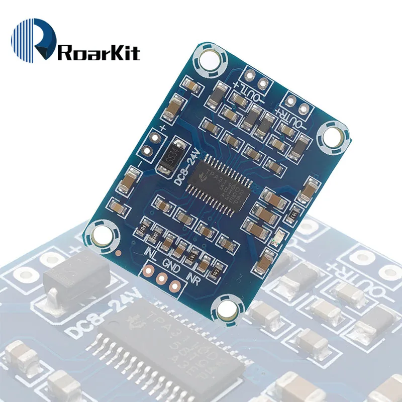 TPA3110 2X15 Вт Цифровой аудио Стере усилитель плата модуль мини бинаурального усилителя контроллер 100 дБ DC 8-18 в