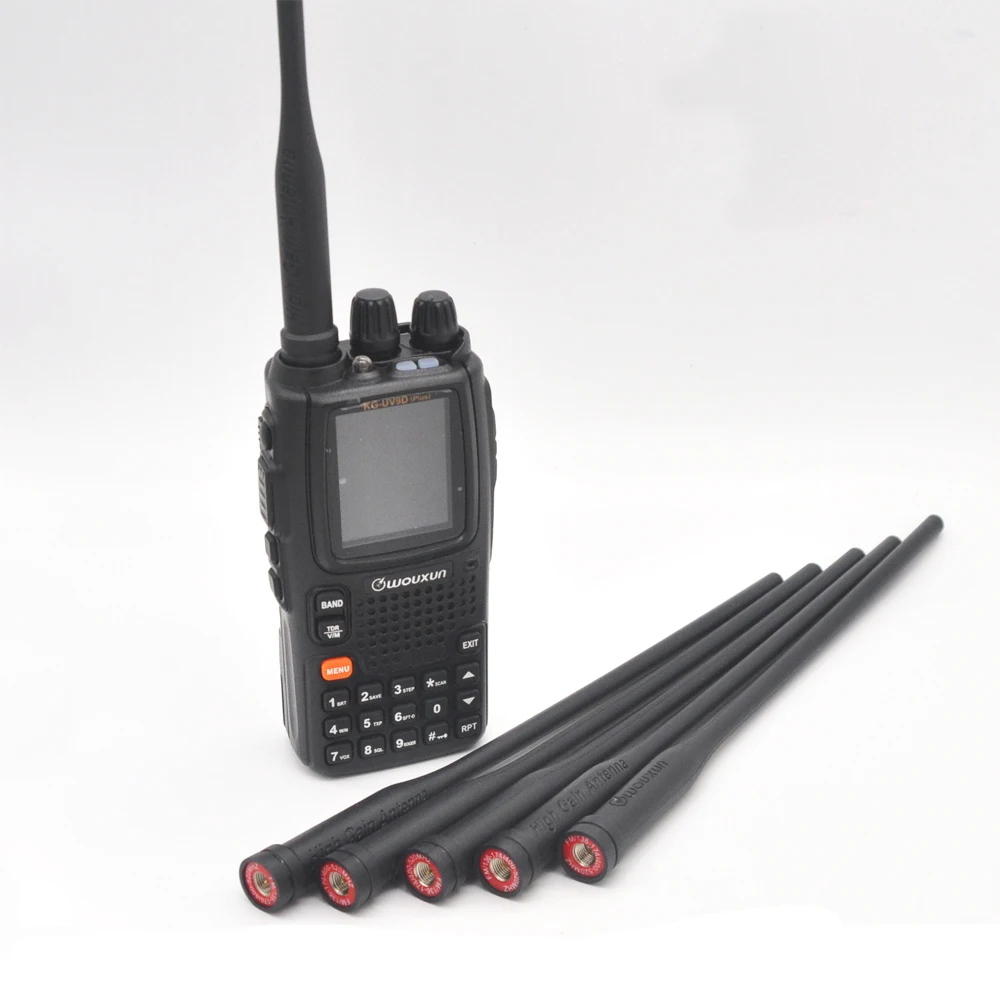 YIDATON для 1 pices Wouxun KG UV9D walkie talkie с высоким коэффициентом усиления длинная антенна SMA