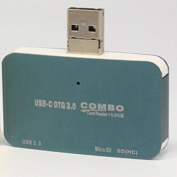 Computer Universal Multi-Function Two-In-One Android Mobile Phone Otg Card Reader Usb 3.0Hub