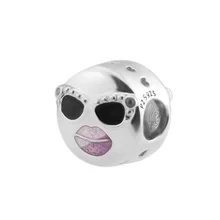 DIY бусины Подвески Серебро 925 браслет Стерлинговое Серебро-ювелирные изделия Stay Cool Bead для ювелирных изделий Berloque Perles