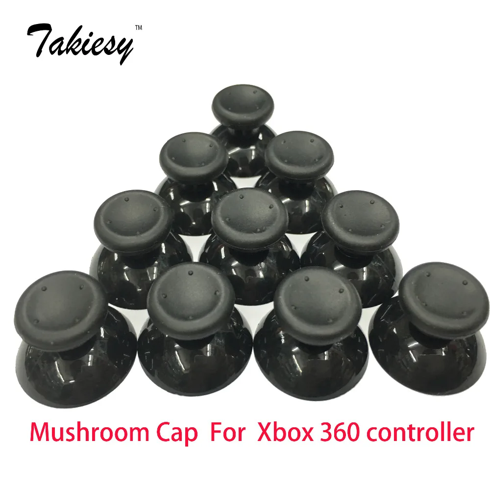 

black/gray Analog Joystick Thumbstick Cap Fix Parts for Xbox 360 Game Controller 50pcs/lot
