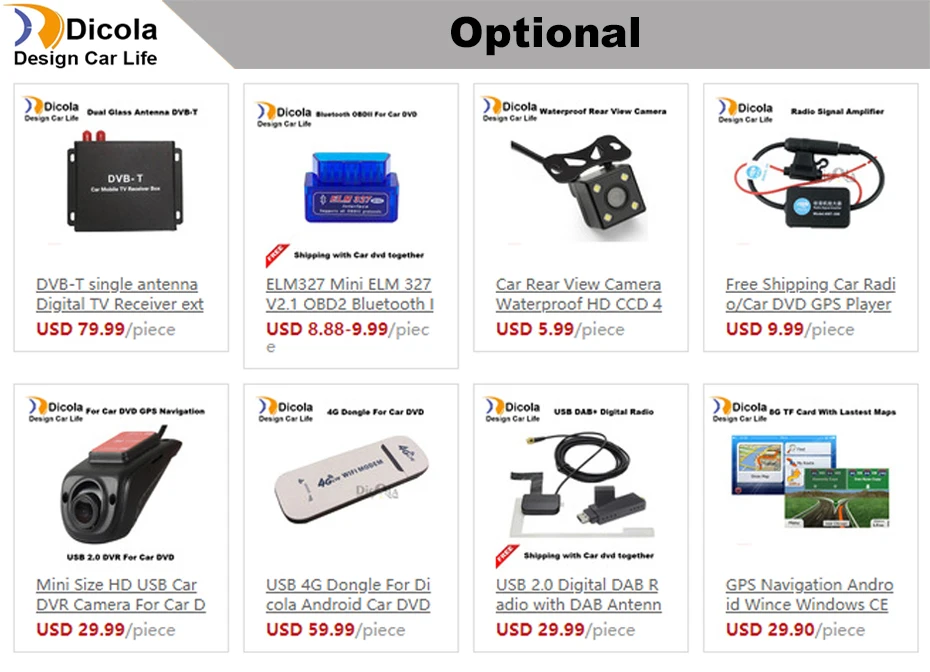 Best 4+64G Car Multimedia player Android 9.0 GPS 7 Inch IPS 2 Din Autoradio For VW/Volkswagen/Touareg Canbus Wifi FM Radio USB DVR 2