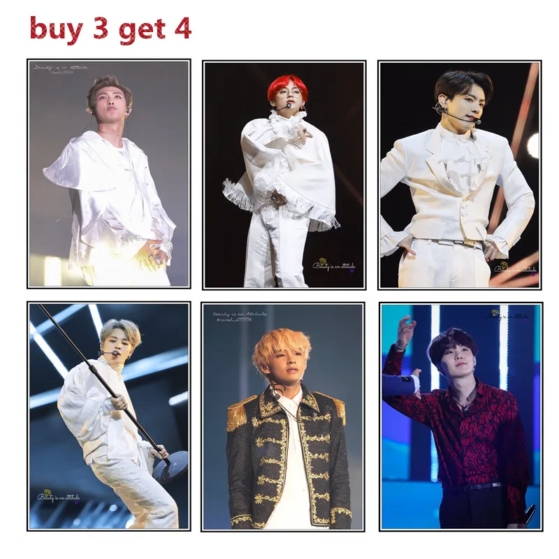 

Bangtan Sonyeondan BoysBand Poster latest poster 2 decorative painting home wall sticker printed on white hd photo paper