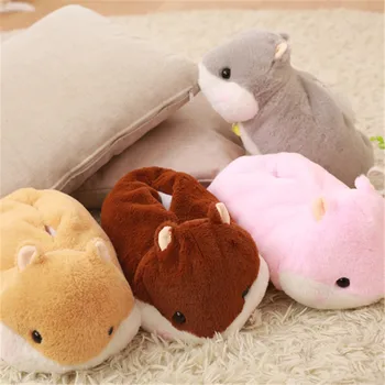 

1pc lovely New Arrival Cute Plush Hamster Soft Toy Stuffed Plushie Hamster Animal Tissue Box Cover Home Car Decoration Peluche