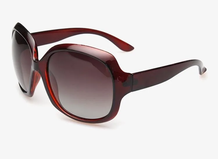 FEISHINI модные большие очки оправа Mujer Oculos Feminino винтажные высококачественные классические красивые Овальные Солнцезащитные очки женские поляризованные