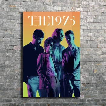 

Art Poster The 1975 Rock Music silk Stars 03 Wall Canvas Print Modern picture Home Decoration 14x21 12x18 24x36 27x40