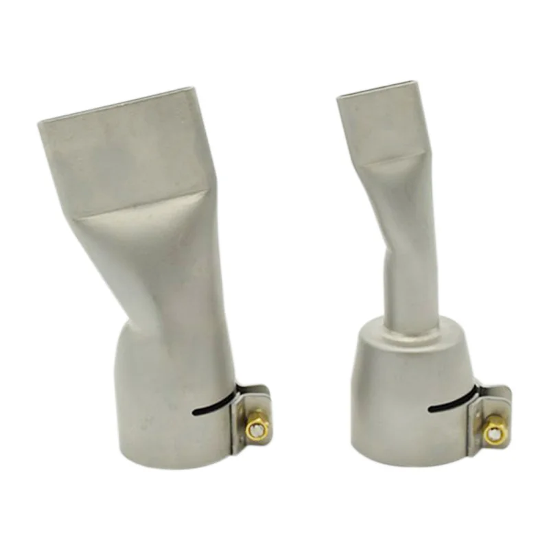 2Pcs Welding Nozzles For Leister / Bak Hot Air Heat ,20Mm And 40Mm Flat