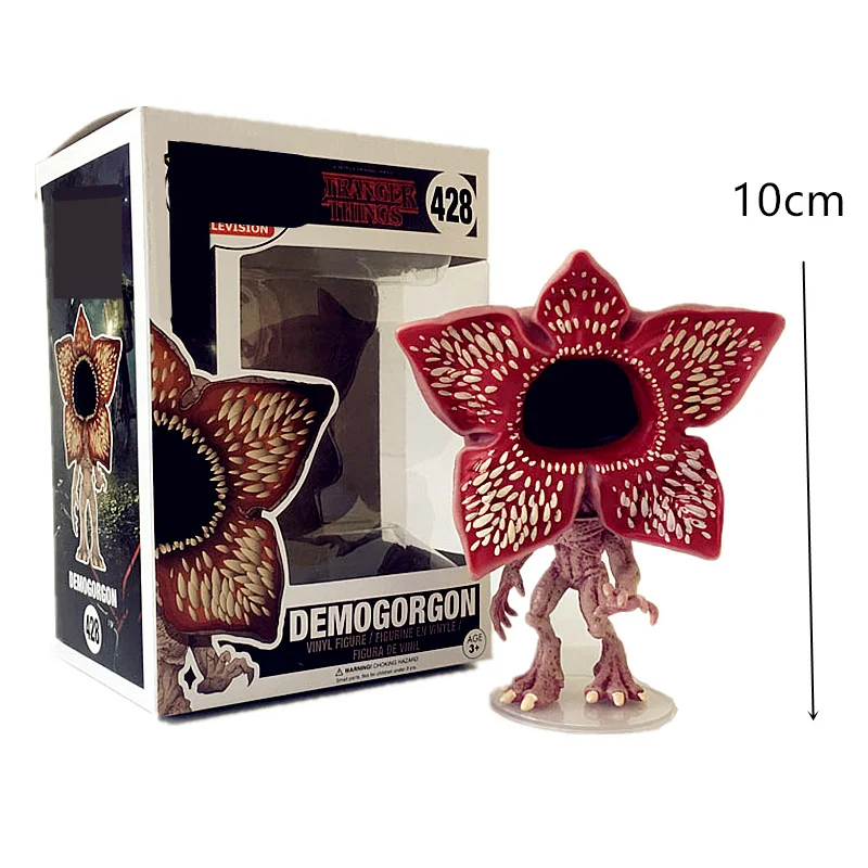 Новый стиль Eleven Demogorgon фигурки странные вещи труп цветок модель Q издание для