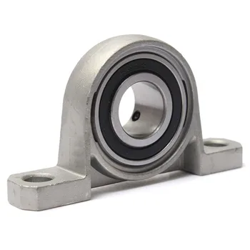 

2PCS High quality KP004 Pillow Block Ball Bearing 20mm Zinc Alloy Miniature Bearings Industry Tool 99x21x53mm