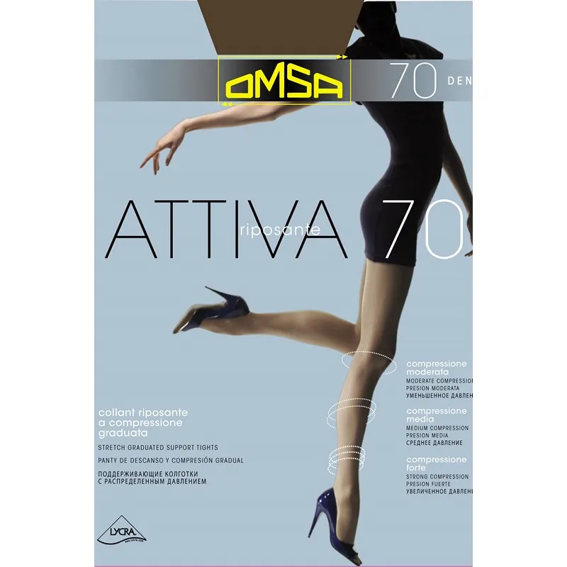 

Колготки женские Omsa ATTIVA 70