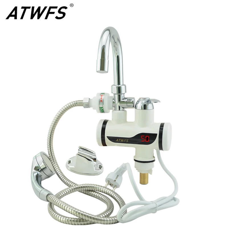 

Electric Shower Shower Instant Electric Water Heater Tap Instantaneous Water Heater Instant Faucet Water Heater Tankless