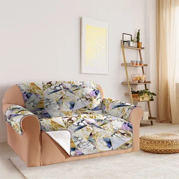 

2020 Home Essentials Anti-Slip Quilted Sofa Couch Chair Pet Dog Kids Mat Furniture Protector Sofa Couch Plaid And Blanket