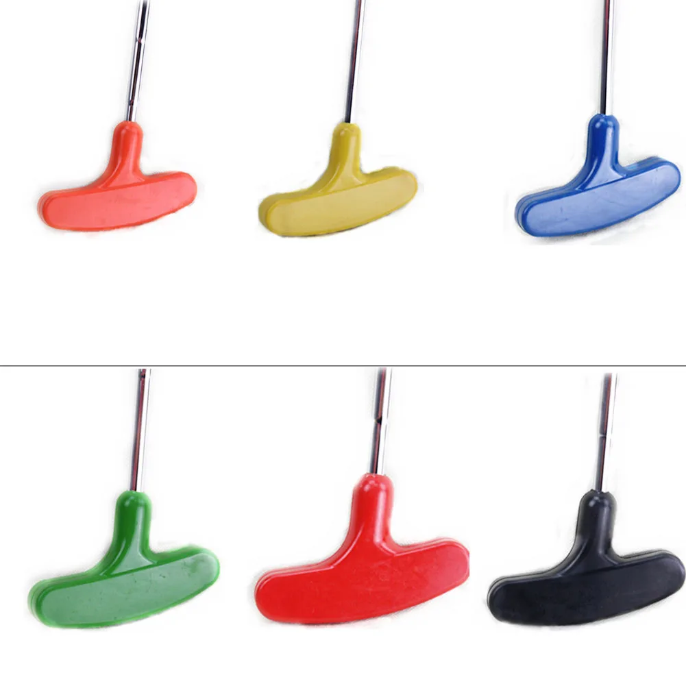 6 шт. мини-Клюшки для гольфа клюшки для гольфа с резиновой головкой и стальным валом, Clubes de Golf 6 цветов, Индивидуальный размер