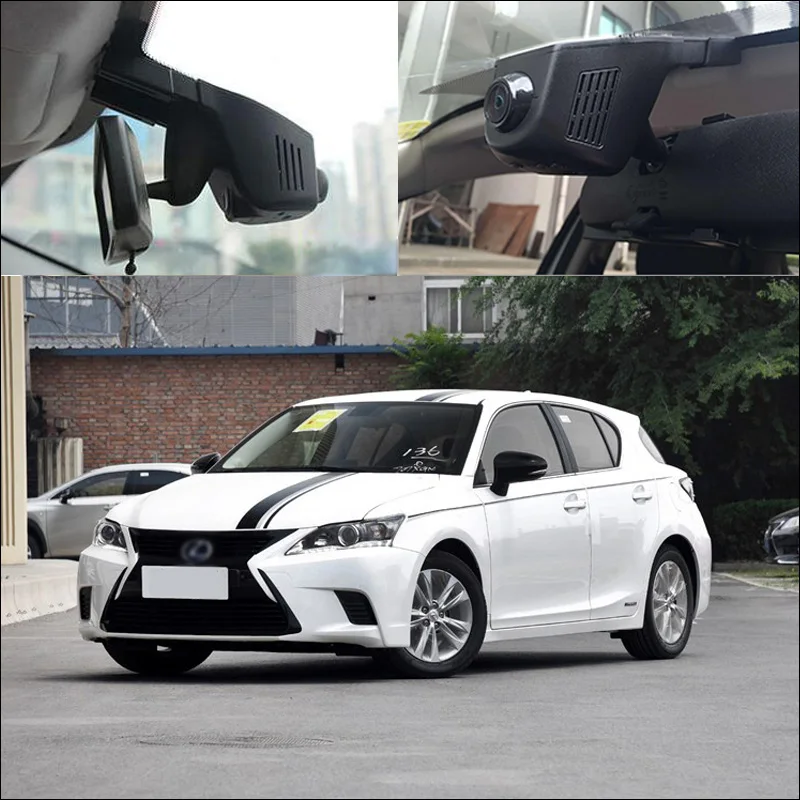 

For LEXUS CT200h Car DVRS Auto Video Recorder HD 1080P Wifi Hidden installation G-sensor night vision Car Camera Recorder