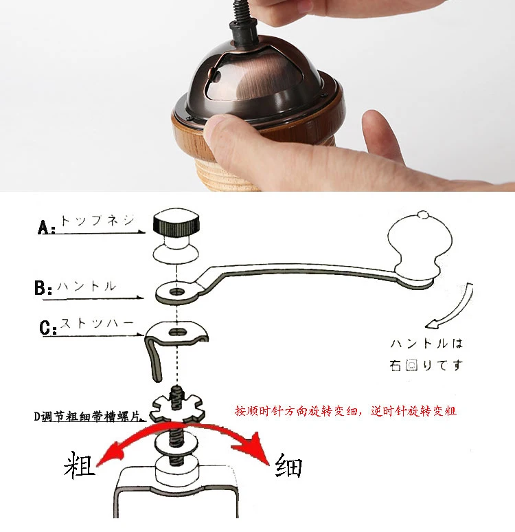 Кофе шлифовальные станки ручной A12 Кофе мельница для бобов по эксплуатации дома ветряная мельница Кофе шлифовальная машина
