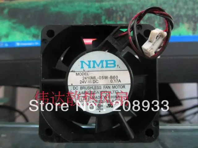 

For Minebea NMB 2410ML-05W-B60 6025 DC 24V 0.17A