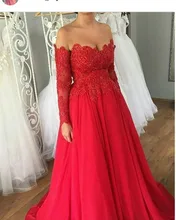Red Long Sleeve Abendkleider 2016 Abendkleid Great Gatsby