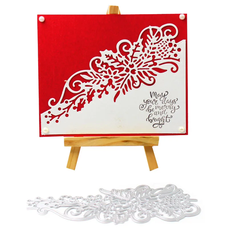 

KSCRAFT Flower Edge Metal Cutting Dies Stencils for DIY Scrapbooking/photo album Decorative Embossing DIY Paper Cards