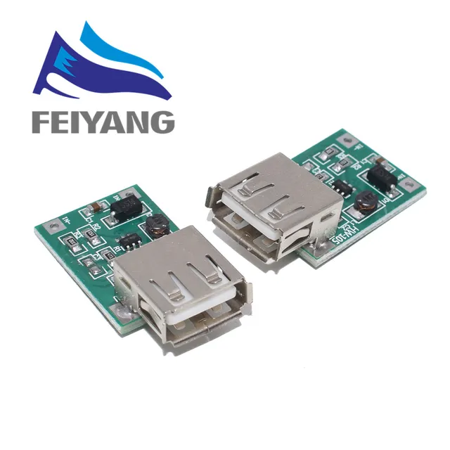 Cargador de salida USB de 3V a 5V CC, 5 uds., módulo de potencia de aumento, Mini convertidor de refuerzo de DC DC|dc-dc boost converter|power module5v usb - Cargador de salida USB de 3V a 5V CC, 5 uds., módulo de potencia de aumento, Mini convertidor de refuerzo de DC DC|dc-dc boost converter|power module5v usb -