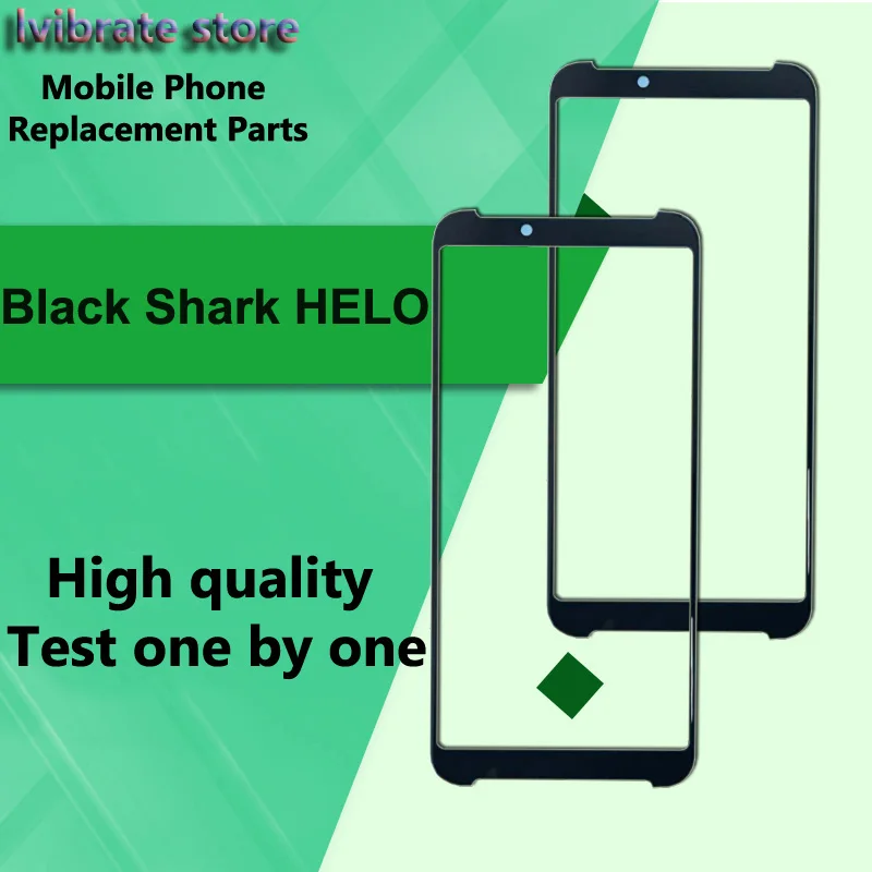 Для xiaomi mi black shark HELO передняя внешняя стеклянная линза сенсорная панель экран