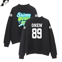 Lucky yfridayf 2018 SHINee Jonghyun R.I.P. Kpop Turtlenecks sweats à capuche femmes/hommes Style coréen mode Kpop vêtements à ca.