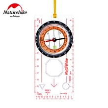 NatureHike Camping Directional Cross-country Race Hiking Special Compass Baseplate Ruler Map Scale Compass Equipment Bussola