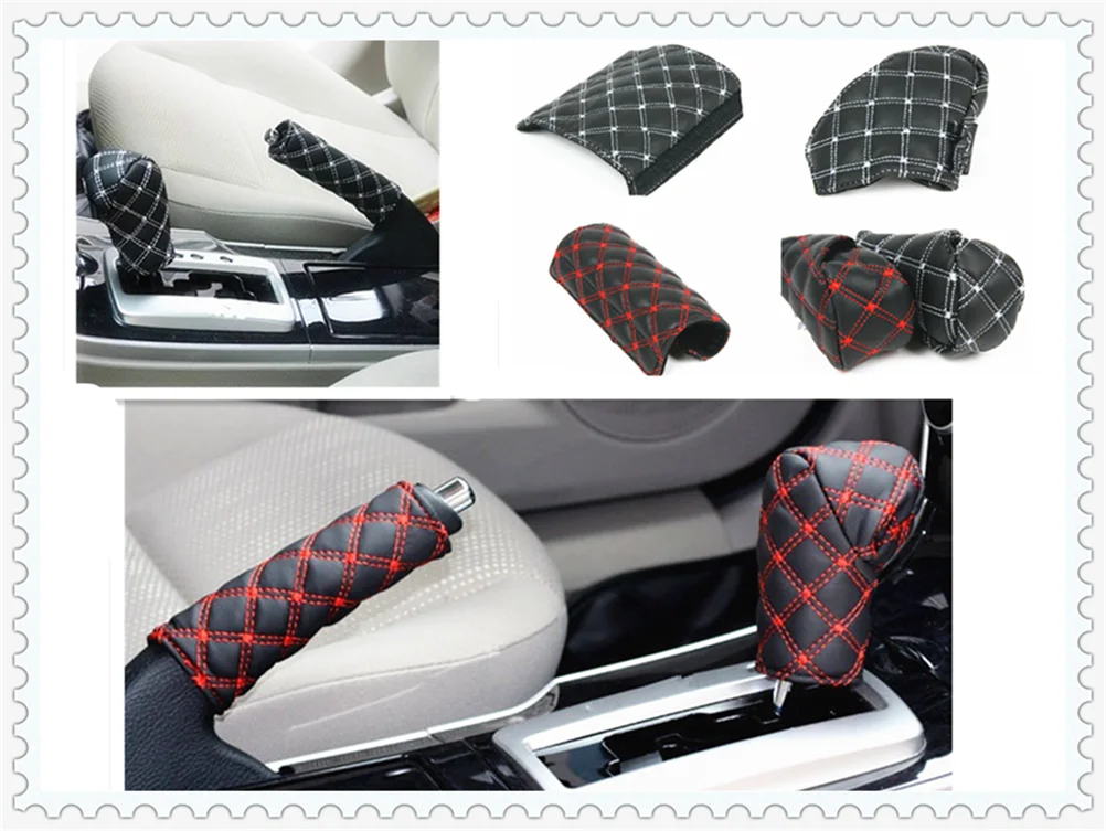 

Auto parts handbrake gear set shift set leather anti-wear current for Opel Corsa Antara Meriva Zafira Insignia Mokka
