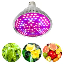Полный спектр 18 Вт 28 Вт 30 Вт 50 Вт 80 Вт Светодиодный светильник E27 садоводство садовые цветущие растения Гидропоника овощи растения лампы