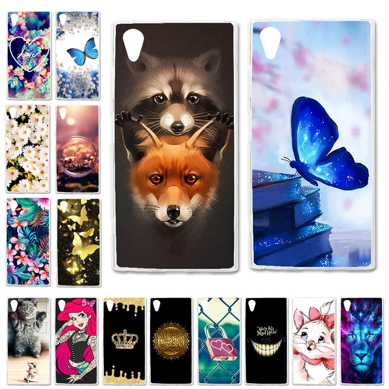 

Silicone Case For Sony Xperia XA1 Plus Cases TPU DIY Painted Bumper For Sony Xperia XA1 Plus G3412 G3421 G3423 G3416 Covers Capa