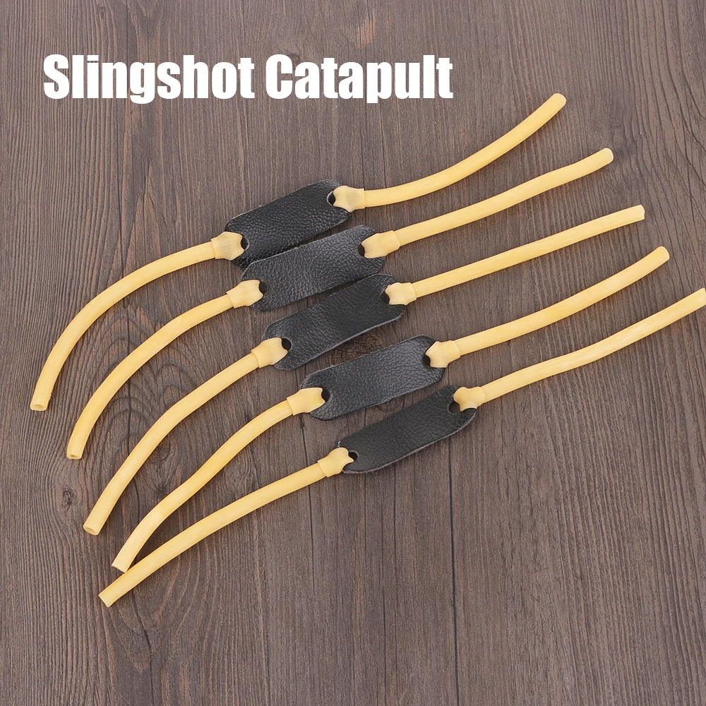 

1 X 6*9mm Durable Rubber Bands Elastic Bungee Replacement for Slingshot Catapult Outdoor Hunting Anti-Slip Leather Latex Tube