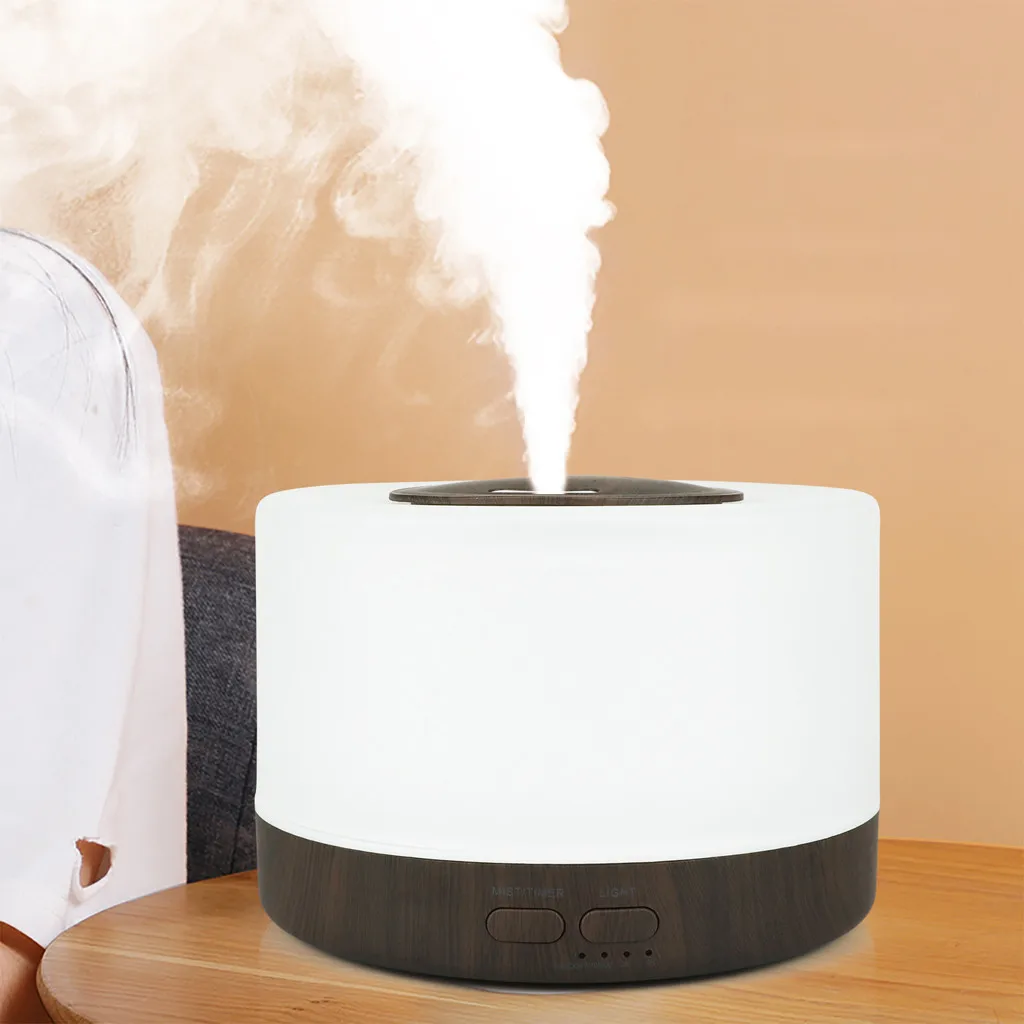 

ISHOWTIENDA 500ML Ultrasonic Home Aroma Humidifier Air Diffuser Purifier NAGOMI Atomizer
