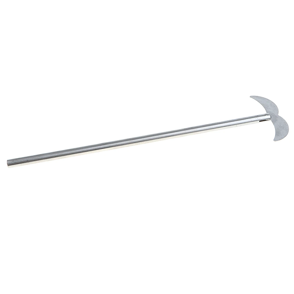 Stainless Steel Lab Chemical Liquid Stirring Paddle Mixing Propeller Lab Supplies Glassware Kits