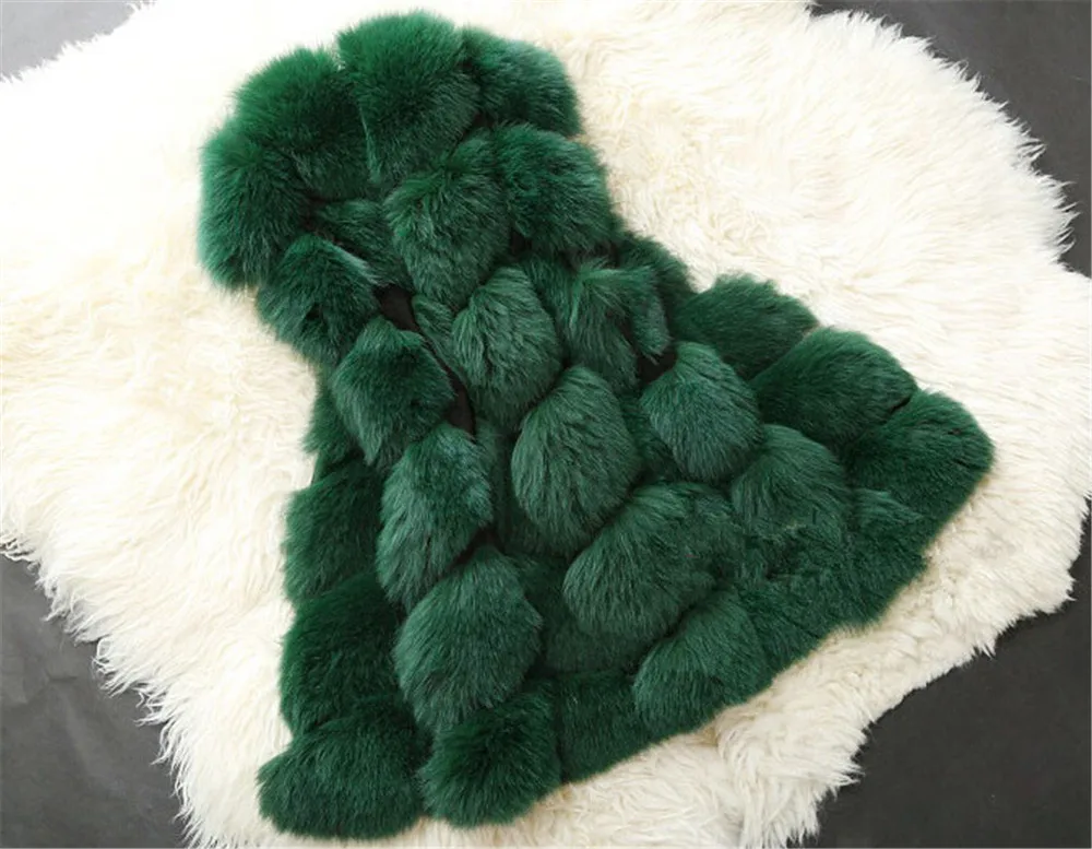 Plus size 4XL Fur Vest coat Luxury Faux Fox Warm Women Coat Vests Winter Fashion imitation furs Women's Coats Jacket Gilet Veste (18)
