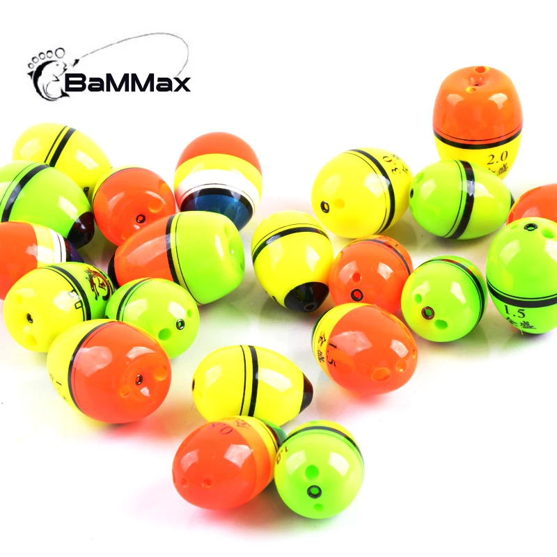 Bammax الصيد تعويم 3 قطعة روك الصيد العوامة المحيط روك الصيد البحري يطفو Abopiao تعويم الصيد إدراج مضيئة عصا معالجة