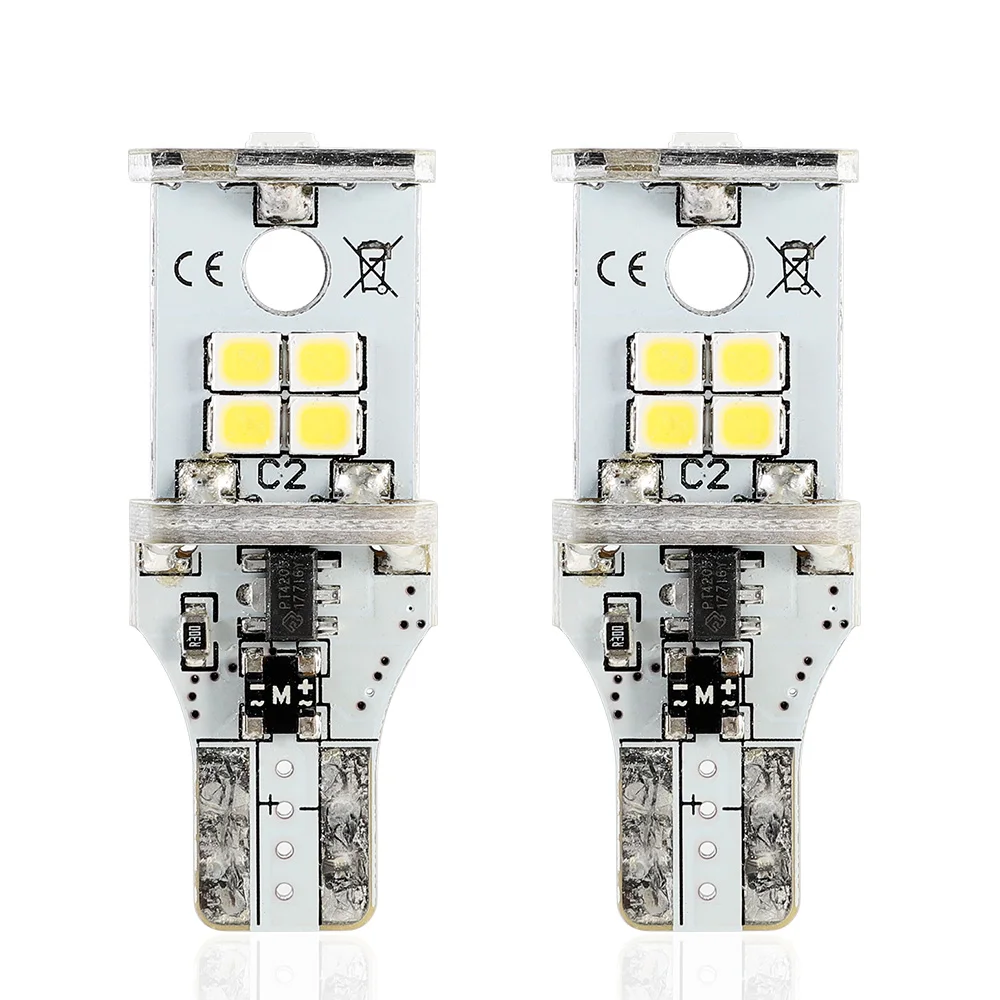 

NOVSIGHT W5W T10 License Plate Light LED 2Pcs White Turn Signal Lamps Reading Light Super Bright 12V Car led Lamp