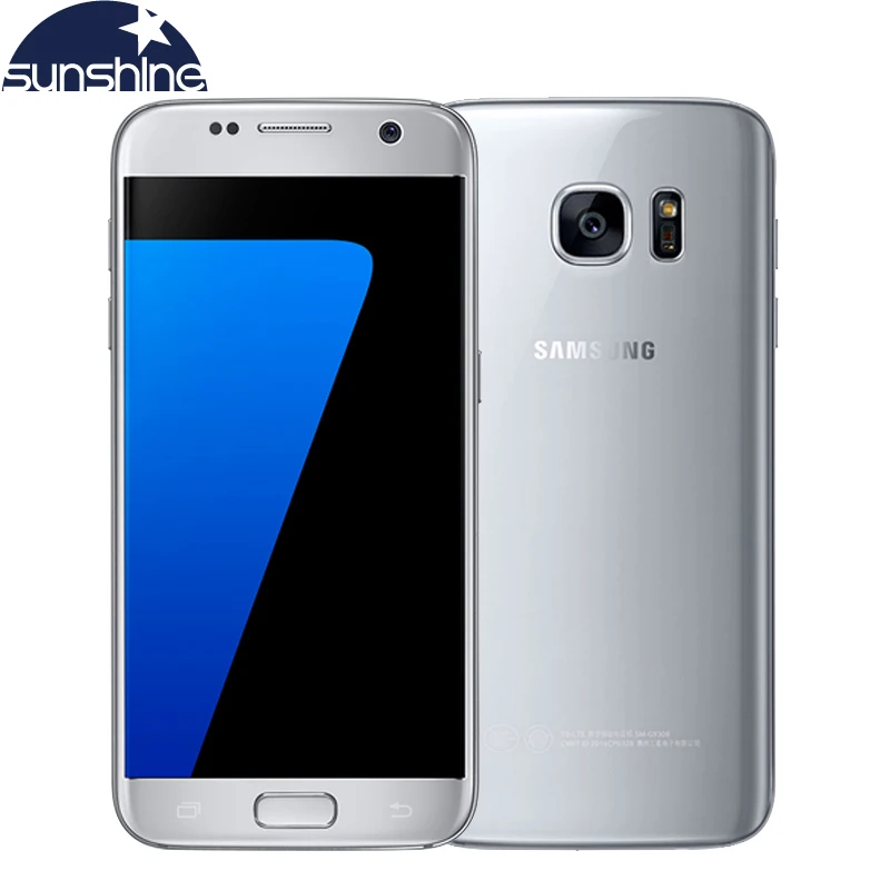 Оригинальный мобильный телефон samsung Galaxy S7 4G LTE G930V/F/A ram 32G rom 5 1 ''МП камера NFC Android