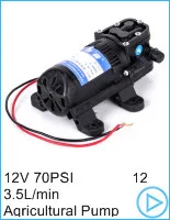 AC 110 V/220 V 40PSI Электрический водяной насос мини мембранный насос 25 m подъемные погружные насосы FL-41 FL-43