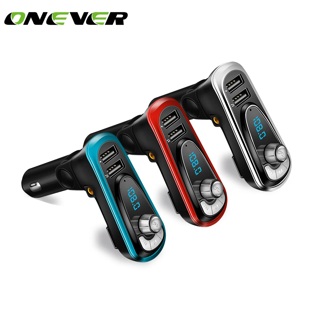 

FM Transmitter 3-in-1 Bluetototh Car Kit MP3 Player Car Modulator Radio Dual Port Car Charger for iPhone for Samsung