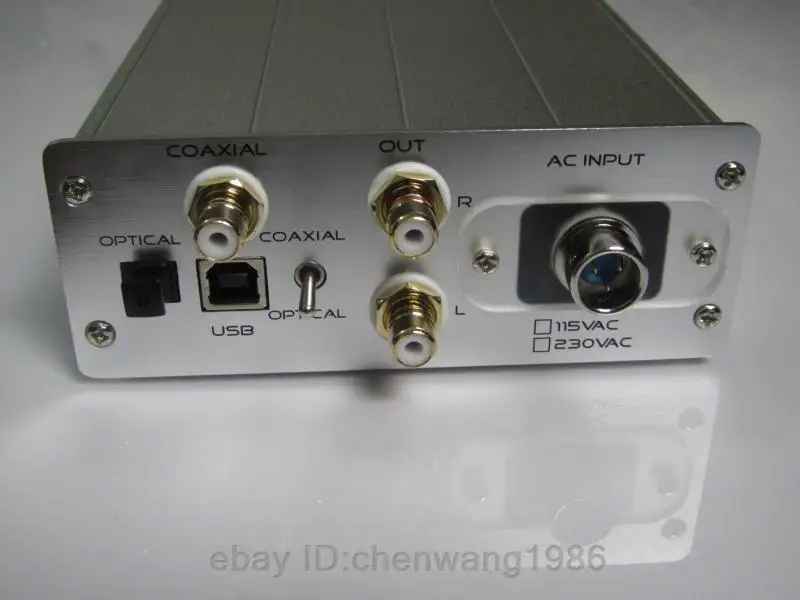 TeraDak V4.1D TDA1543 8pcs Parallel 24Bit/96KHz USB DAC 