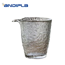 220 мл в японском стиле термостойкая Бессвинцовая стеклянная чашка ледяная текстура Cha hai утолщенная общая чайная чашка домашняя посуда для кофе кружка