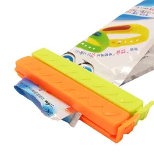 5 шт. портативные новые кухонные зажимы для хранения продуктов питания уплотненные зажимы для сумок герметик Зажим пластиковый инструмент