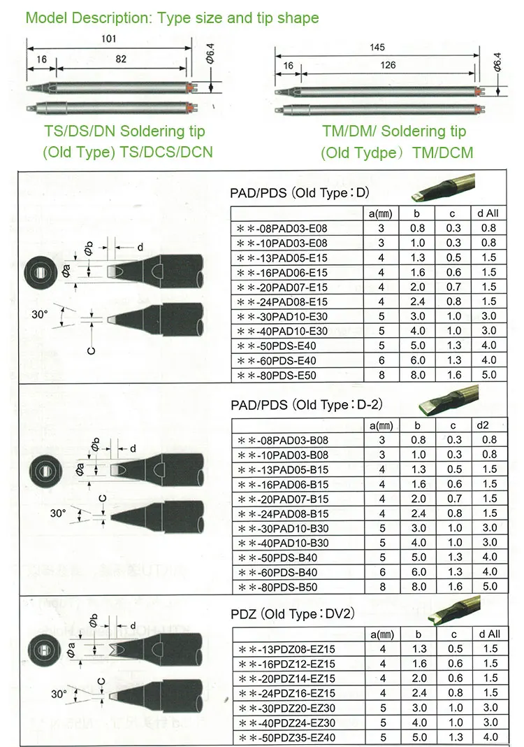 DCS-1215 DS-1215 TS-1215 робот жало паяльника для аполлон Seiko роботизированной