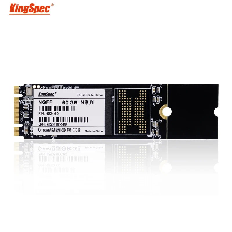 Kingspec super-speed NGFF M.2 SSD 64GB internal solid state hard drive disk flash memroy module 22*80mm for Tablet/ultrabook
