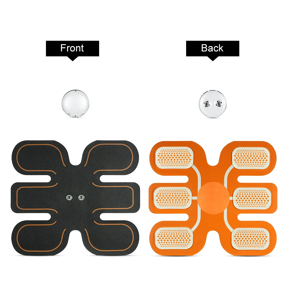 Muscle Stimulator EMS Stimulation Abdominal Muscle Trainer Smart Body Massager Fitness ABS Machine Plate Patch Slim Vibro Shaper