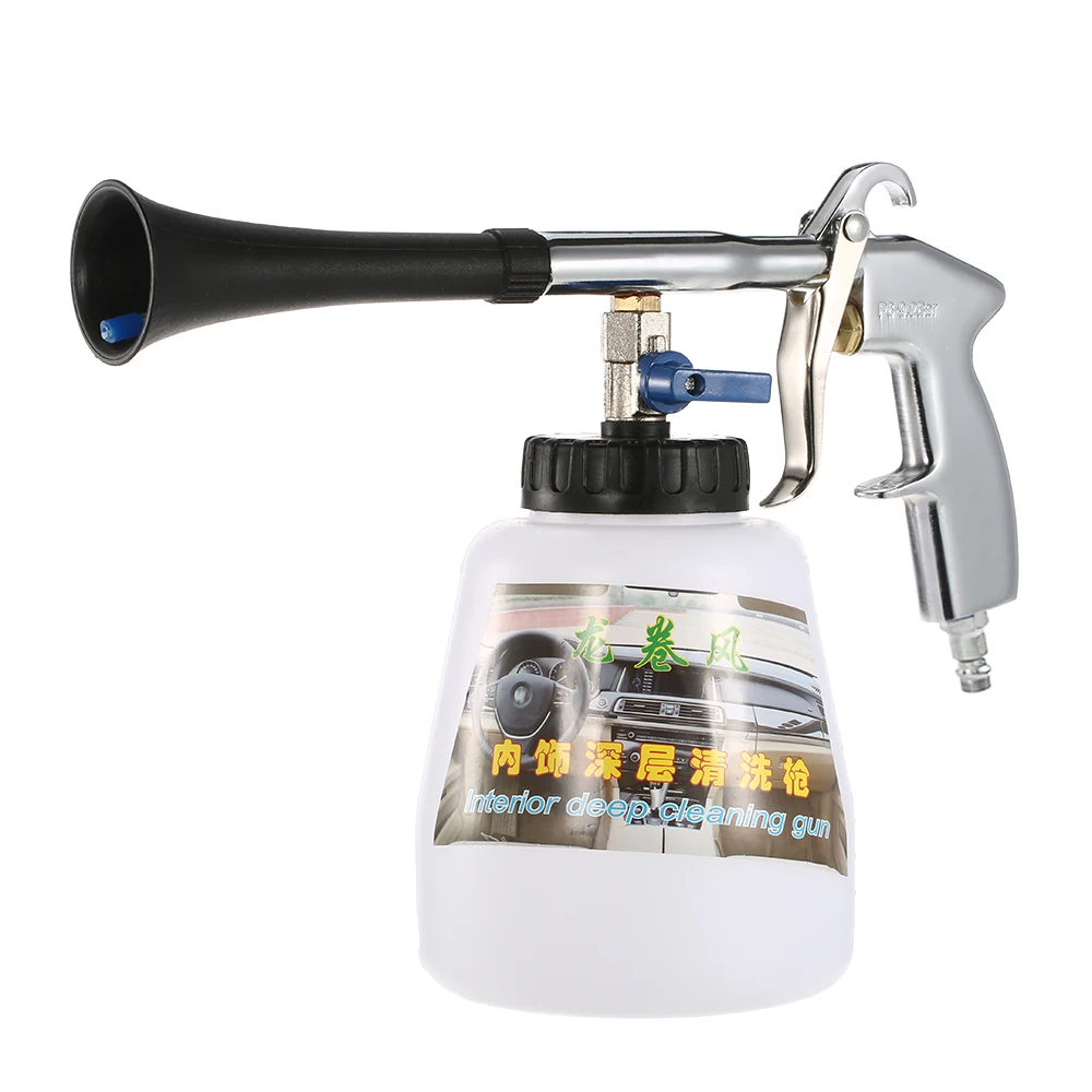 Automotive Supplies font b Interior b font Cleaning Machine Foam Cleaning Gun With Brush High Pressure