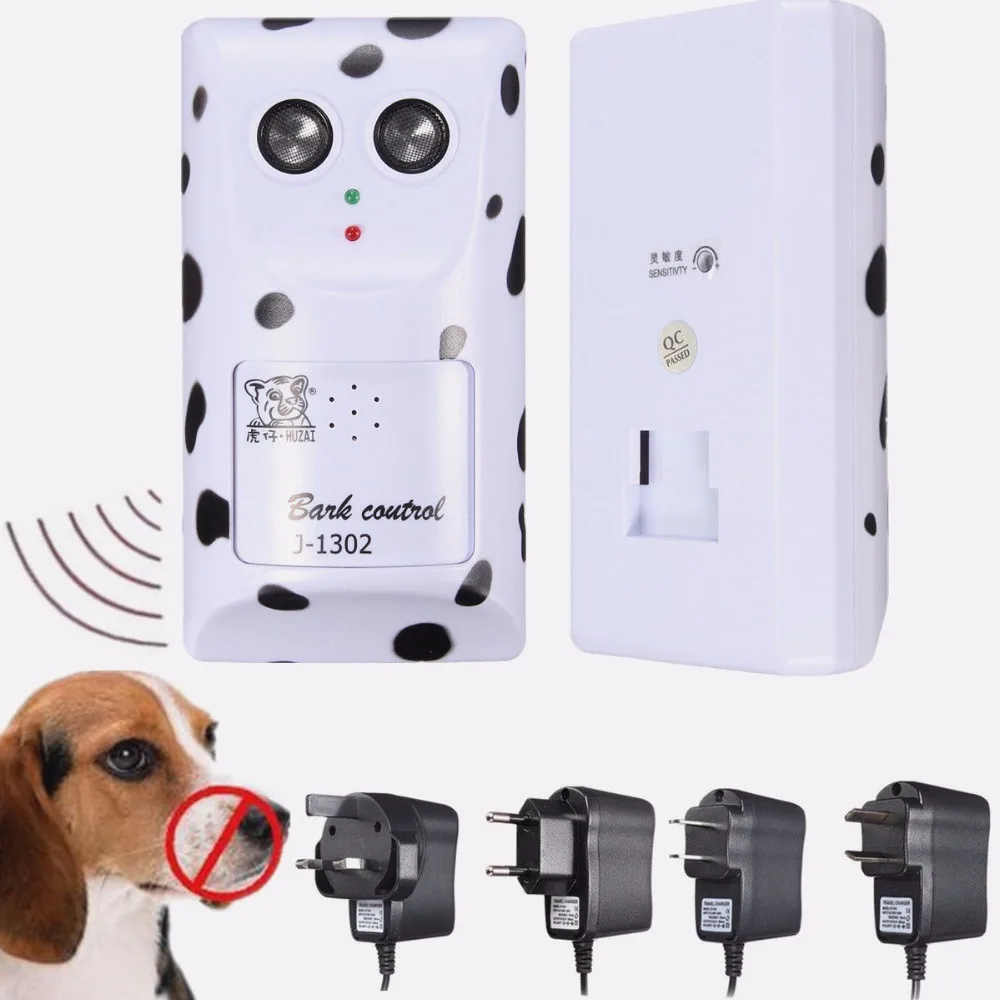 Humanely Ultrasonic Bark Stopper Dog Barking Control Training Device Silencer Dog Repeller 41315180901