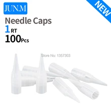 1RT* 200 шт оптом пластиковые перманентные колпачки для макияжа(5 мм