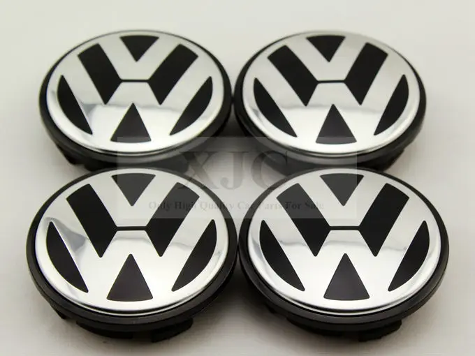 4pcs VW Original Parts Wheel Rim Center Cap For VW GOLF JETTA MK5